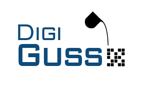DigiGuss-Signet: DigiGuss - ZIM-Kooperationsnetzwerk für Forschung und Entwicklung zur Digitalisierung und Ressourceneffizienz in der Gießerei-Industrie.